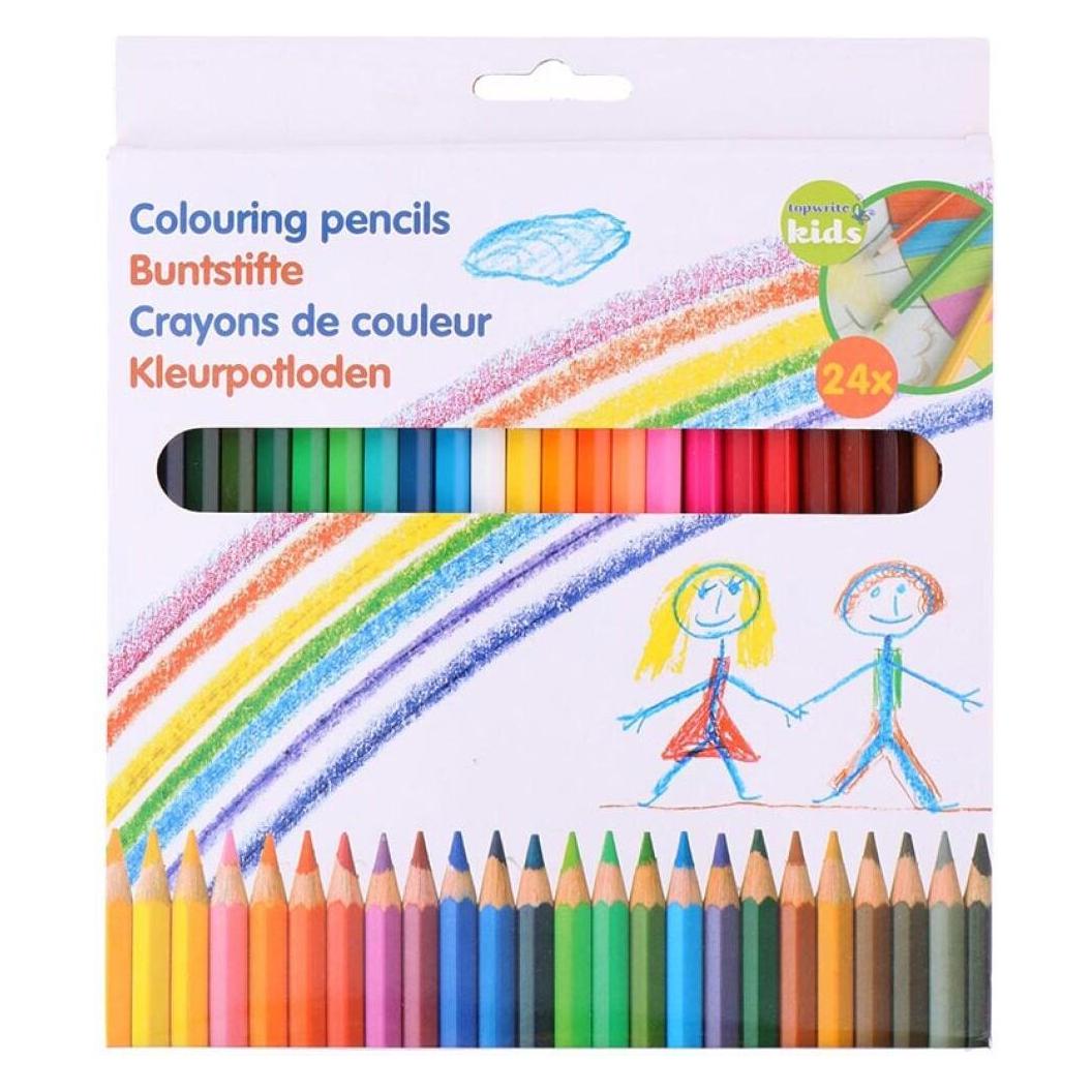 Topwrite Kids Crayons, 24st. (24x) (96282)