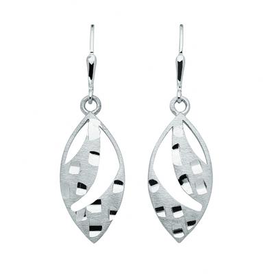 Paar Ohrhänger ADELIA´S "Ohrhänger Ohrringe 925 Silber", silber, Ohrringe, Damen, Damen, Silber 925 (Sterlingsilber), Silberohrringe
