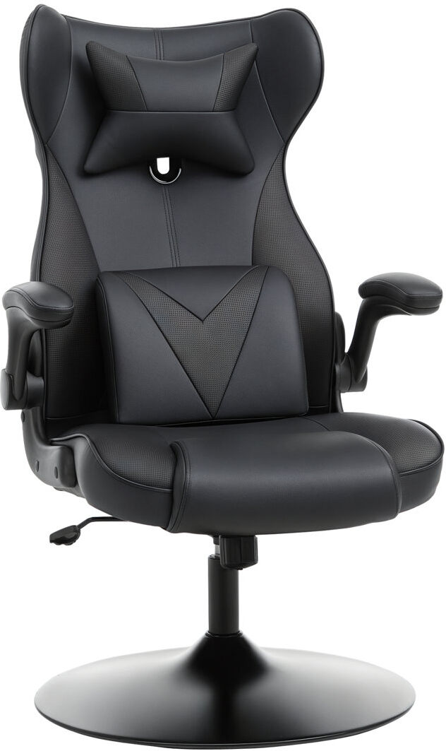 Metro Lane Gaming Chair Black 67cm W X 71cm D