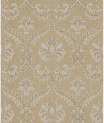 Galerie Wallcoverings Classic Italian Collection Embossed Traditional Damask Vinyl on Non-woven Matte Wallpaper Roll