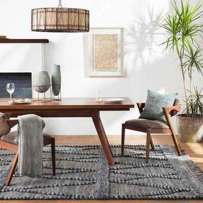 Livabliss Shravya Handmade Bohemian Geometric Wool Area Rug