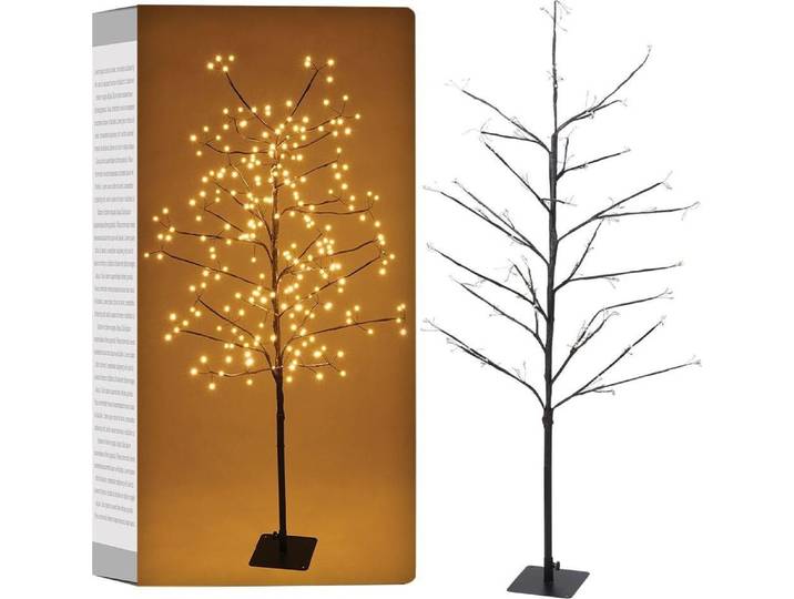Weihnachtsbaum mit 240 LED-Lichtern für den Innen- und Außenbereich