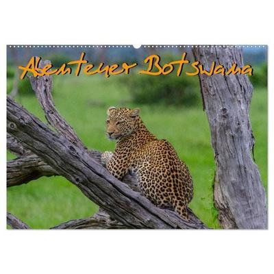 Abenteuer Botswana Afrika - Adventure Botswana (Wandkalender 2026 DIN A2 quer), CALVENDO Monatskalender