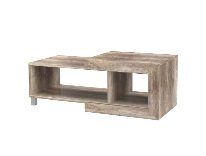 Table basse 128 x 47 x 60cm Marron