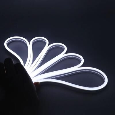 Inspired Living USB Touch Dimmable Neon Strip Light 5V Flexible Neon Rope For DIY Room Decor white 4m