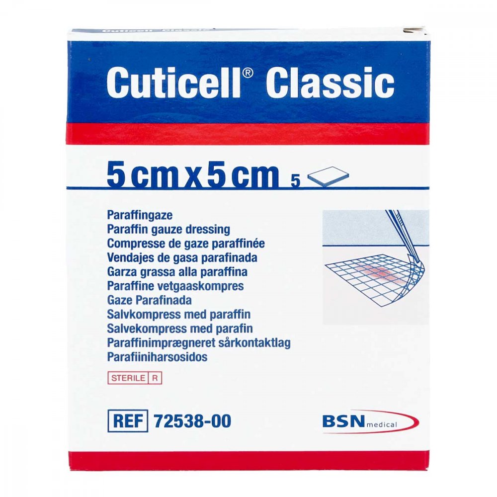 1001 Artikel Medical GmbH Cuticell Classic Wundgaze 5x5 cm 12655835