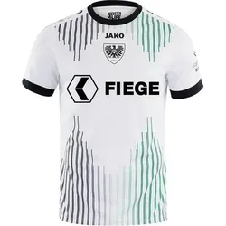 JAKO Unisex Preußen Münster Trikot Away, Größe 3XL in Weiß Weiß