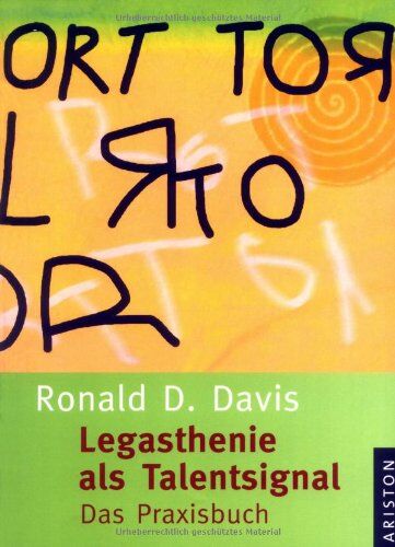 Davis, Ronald D. - Legasthenie als Talentsignal: Das Praxisbuch - Preis vom 09.10.2026 07:28:09 h