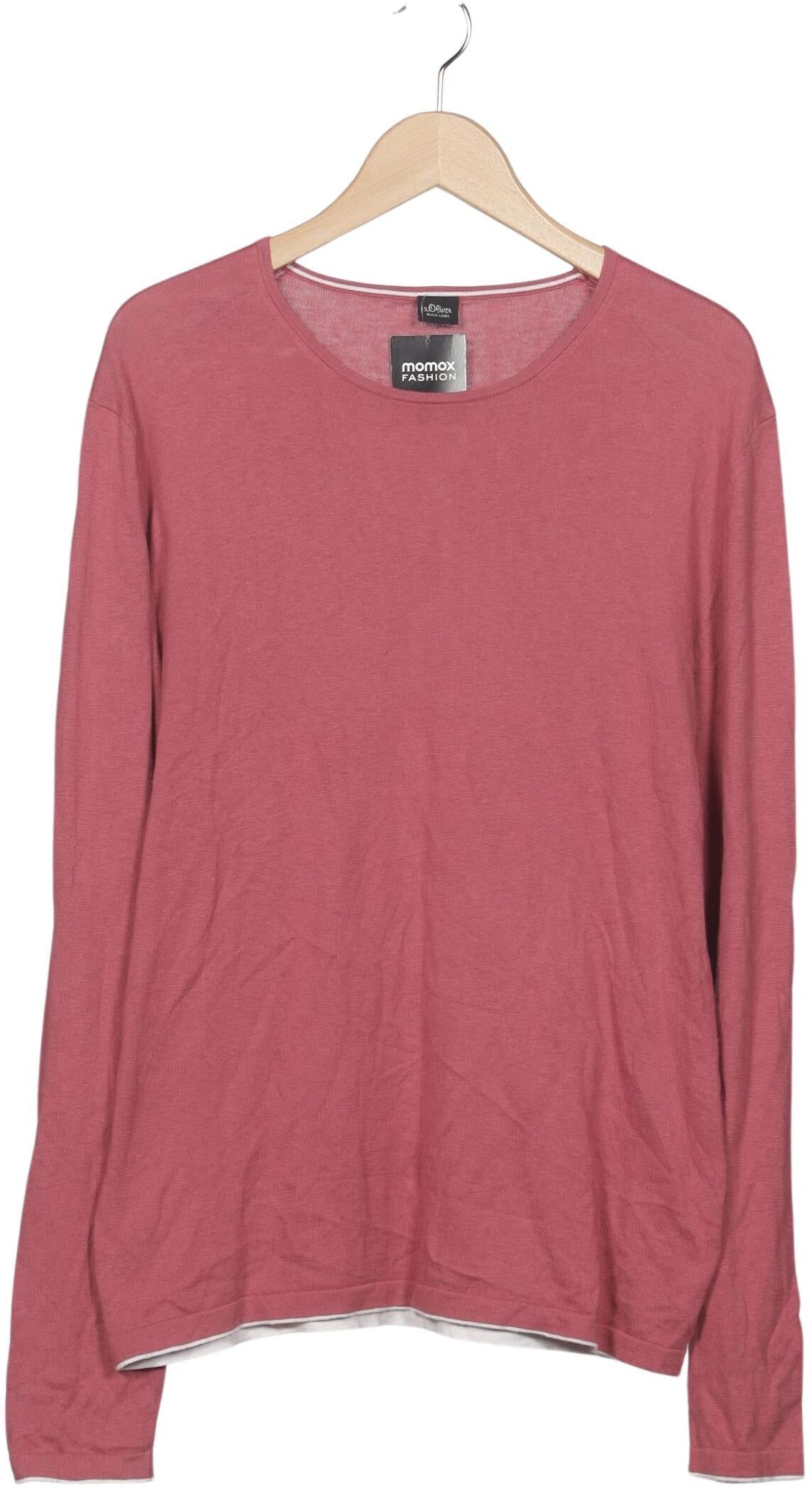 S. Oliver Damen Pullover, Pink, Gr. L, Seide / Baumwolle - Second Hand