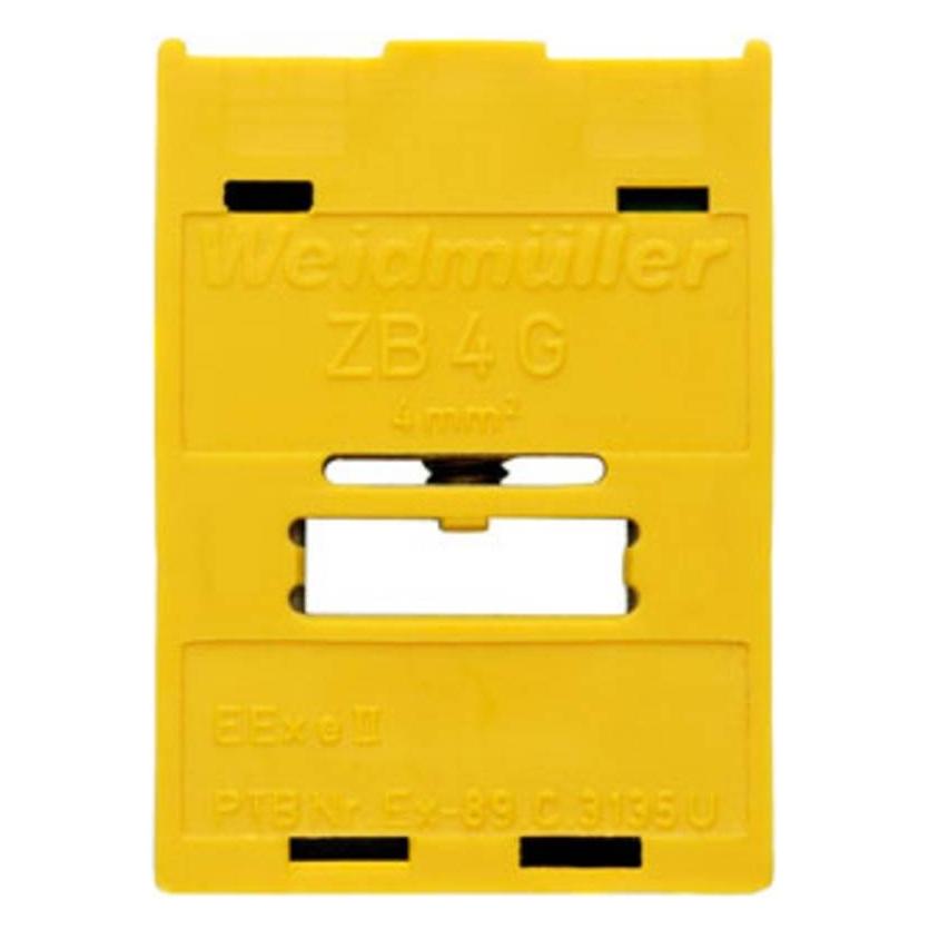 Weidmüller ZB 4G EX E GN/GE (322160000)