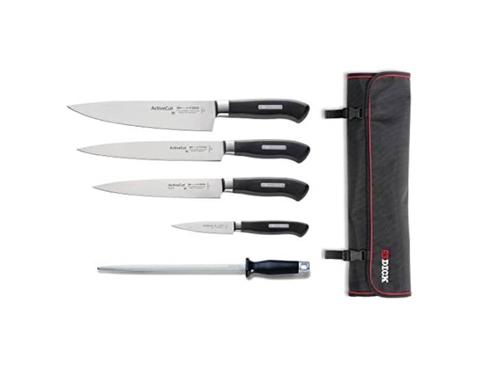 Dick Knives S903 Active Cut Messerset mit Tasche, Schwarz