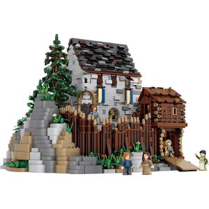 BlueBrixx Pro mini blocks Burg Blaustein, ab 14 Jahre, 5.747 Teile