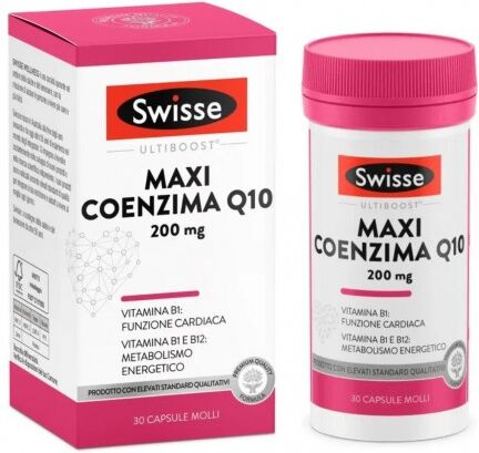 Swisse Coenzima Maxi Q10 Integratore Cuore E Colesterolo 30cps