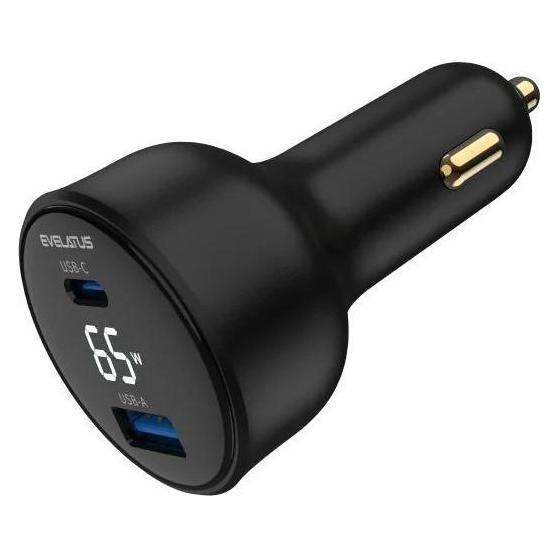 Evelatus Other Phone Accessory Express Car Charger 65W Black (EVELATUS)