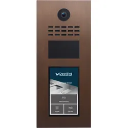 DoorBird D31TDV IP Video Türsprechanlage – Echte Baubronze