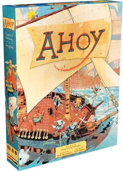 Ahoy Competitive Strategy Game by Leder Games for 1-4 Players