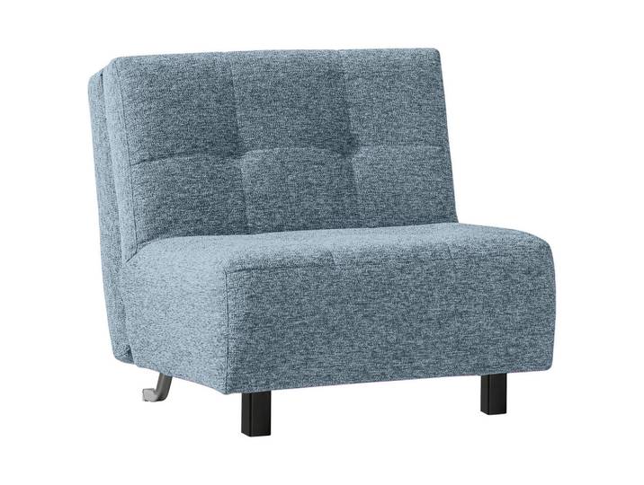 Novel Schlafsessel Juice, Hellblau, Metall, Uni, 85x92x102 cm, Fußauswahl, Stoffauswahl, Liegefunktion, Wohnzimmer, Sessel, Schlafsessel