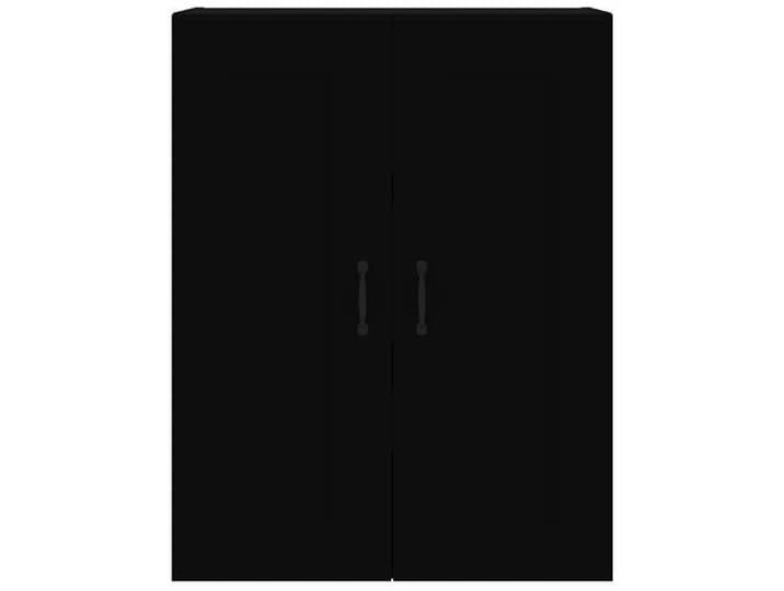 SALE d'hiver Placard suspendue - Armoire murale suspendue - Noir - 69 5x32 5x90cm T4244