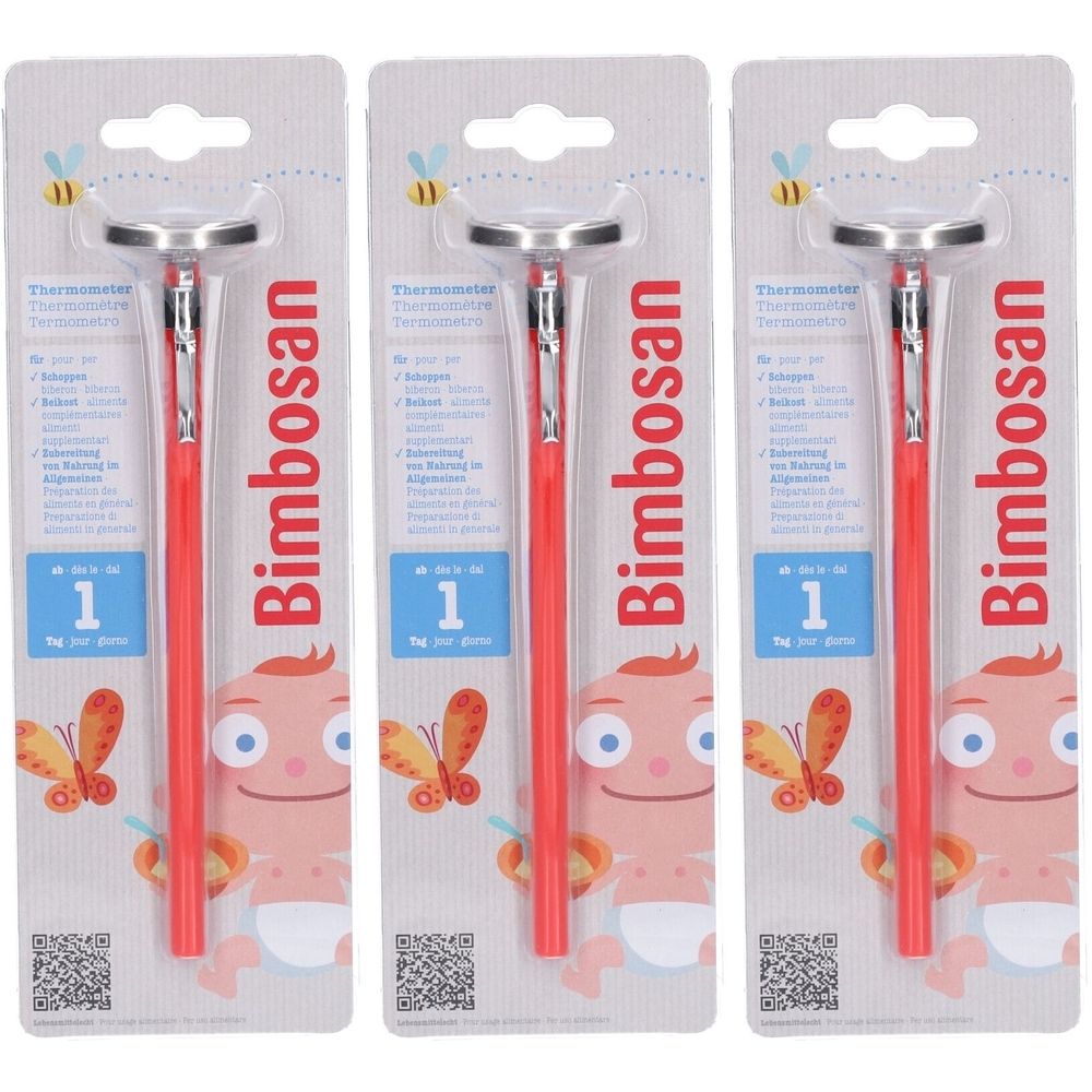 Bimbosan Schoppenthermometer analog x3 3x1 St Set
