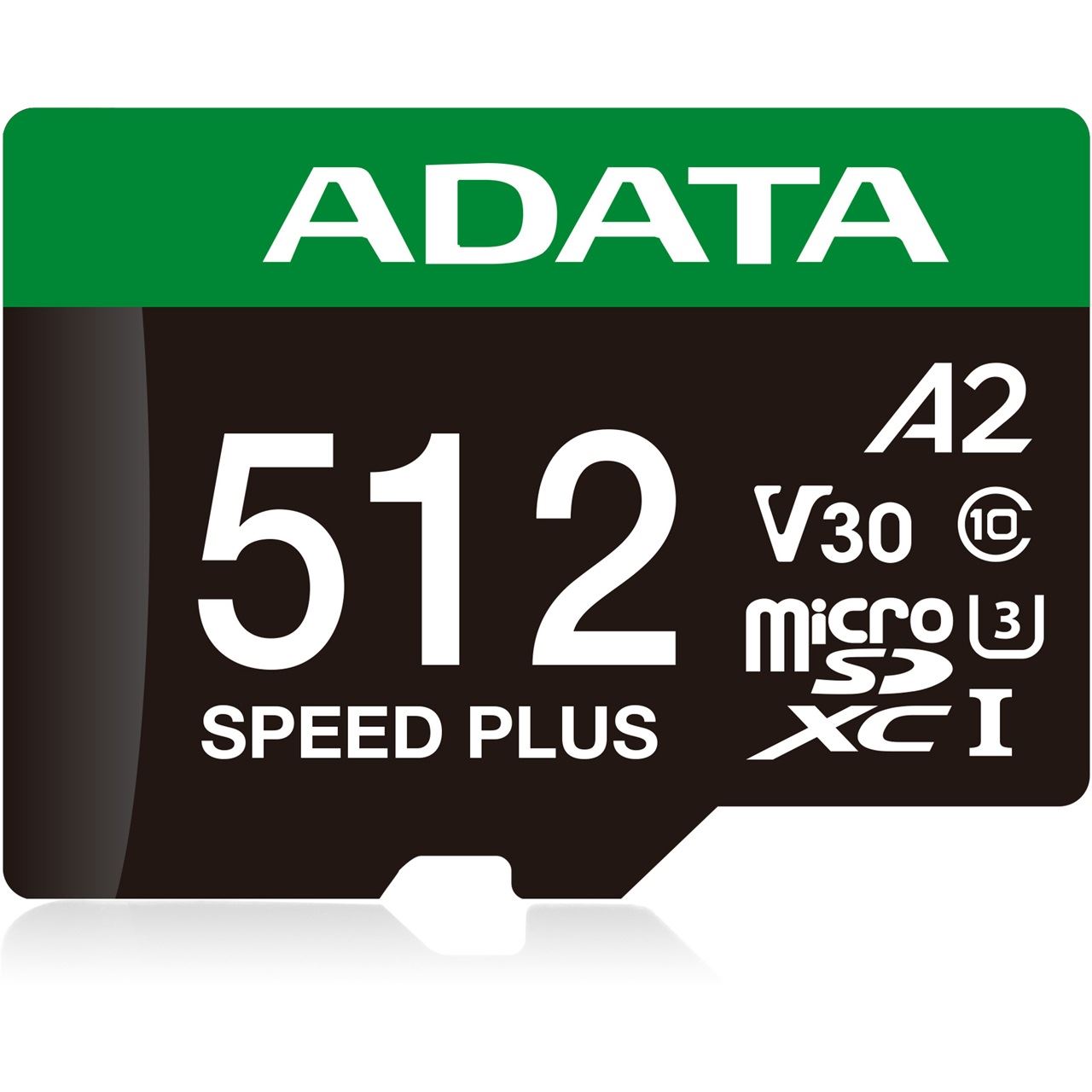 512GB ADATA SPEED PLUS microSDXC (UHS-I U3, Class 10, V30, A2)