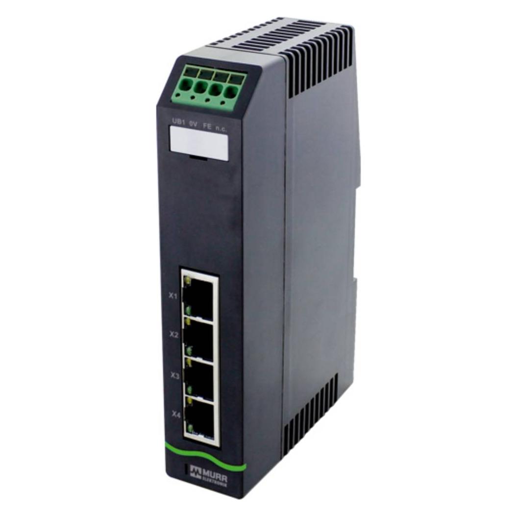 Murr Elektronik Xelity 4TX GE 58813Unmanaged Switch 4 Port 1000Mbit - Switch (4 Ports) (58813)