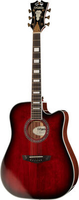DAngelico Premier Bowery Black Cherry B Trans Black Cherry Burst