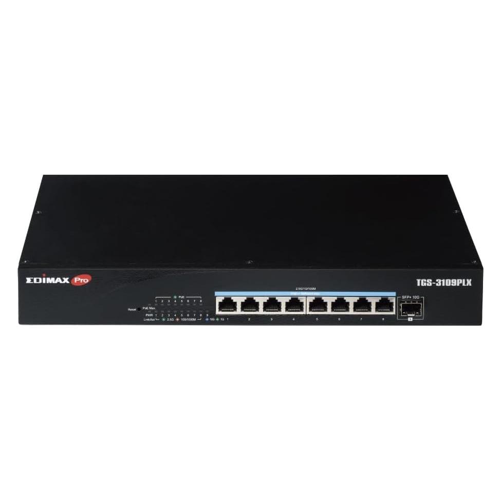 edimax Switch 24x TGS-5428PLX (2.5GbE L2 Surveill.VLAN PoE+) (24 Ports) (TGS-5428PLX)