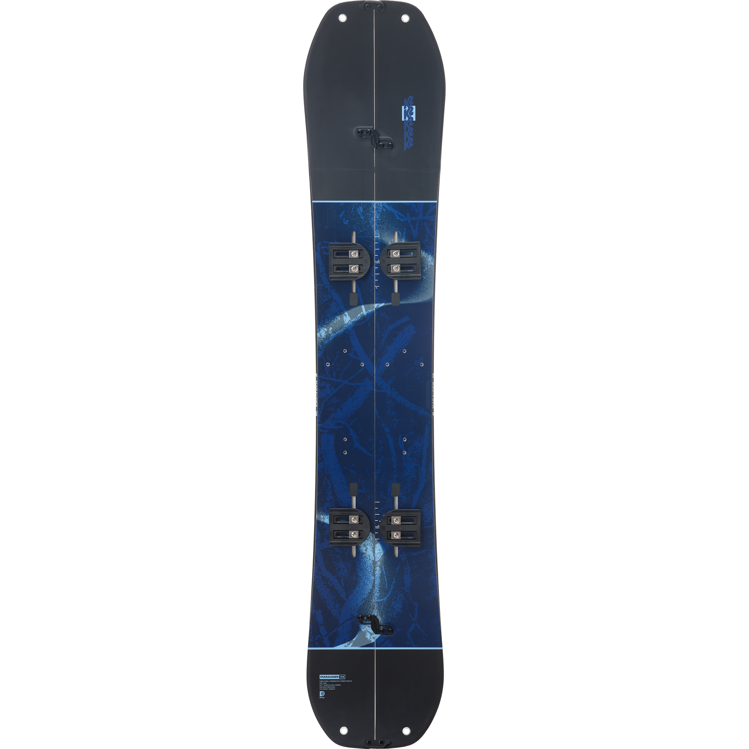 K2 Splitboards Marauder + Felle und Pucks Splitboardset 25/26 Splitboards Größe 162CM Splitboard