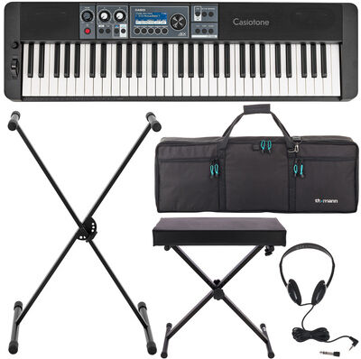 Casio CT-S500 Deluxe Bundle Noir