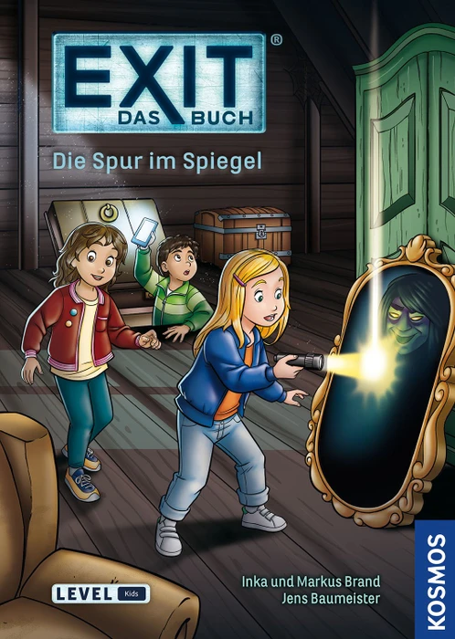 Kosmos EXIT Kids Das Buch Die Spur im Spiegel (Klappenbroschur)