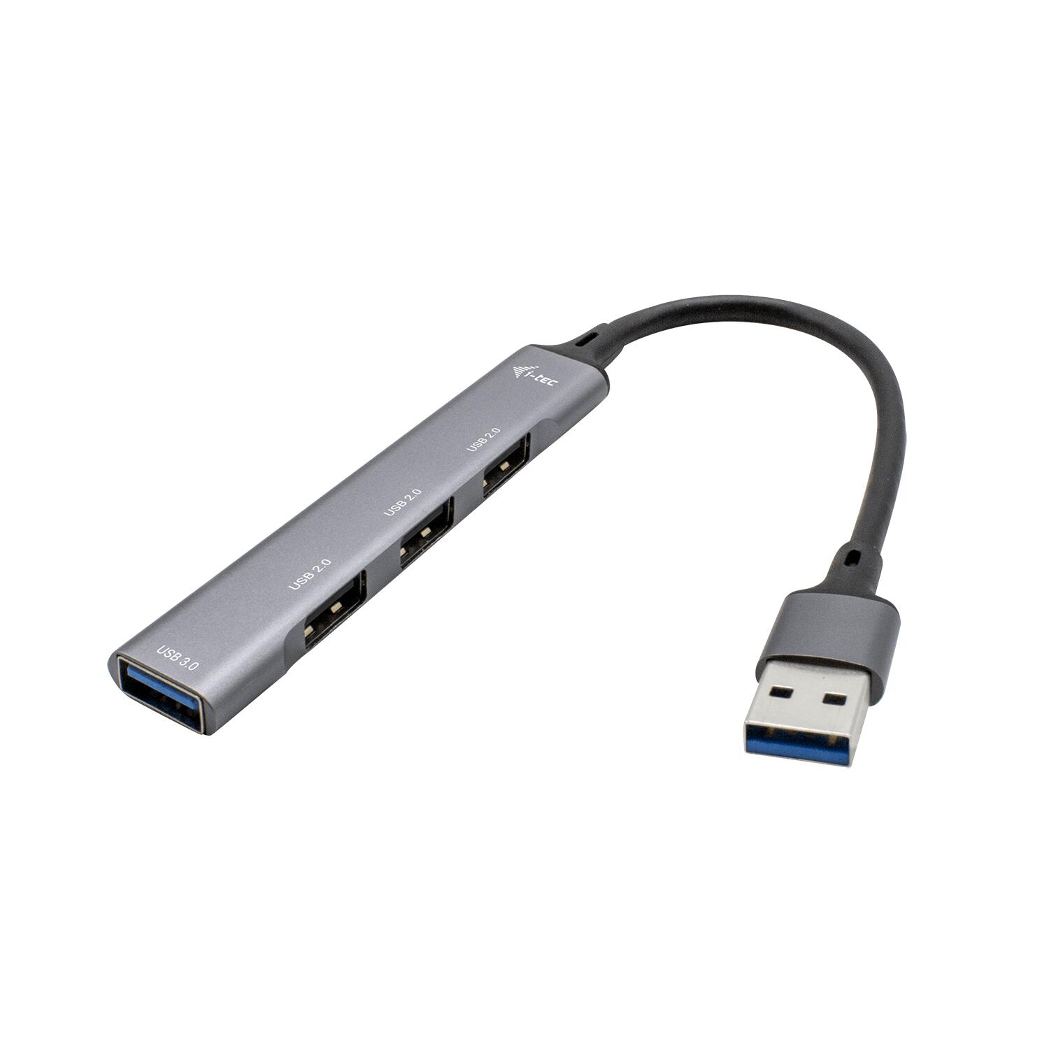 I-TEC USB-A Metal Hub 4 Port U3HUBMETALMINI4