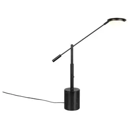 Trio Select LED-Tischleuchte Fiore Metall Schwarz