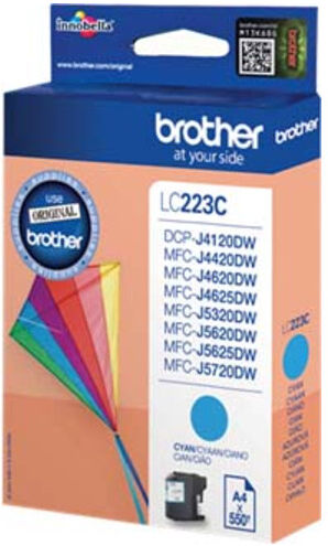 Brother Tintenpatrone LC-223C cyan (LC223C)