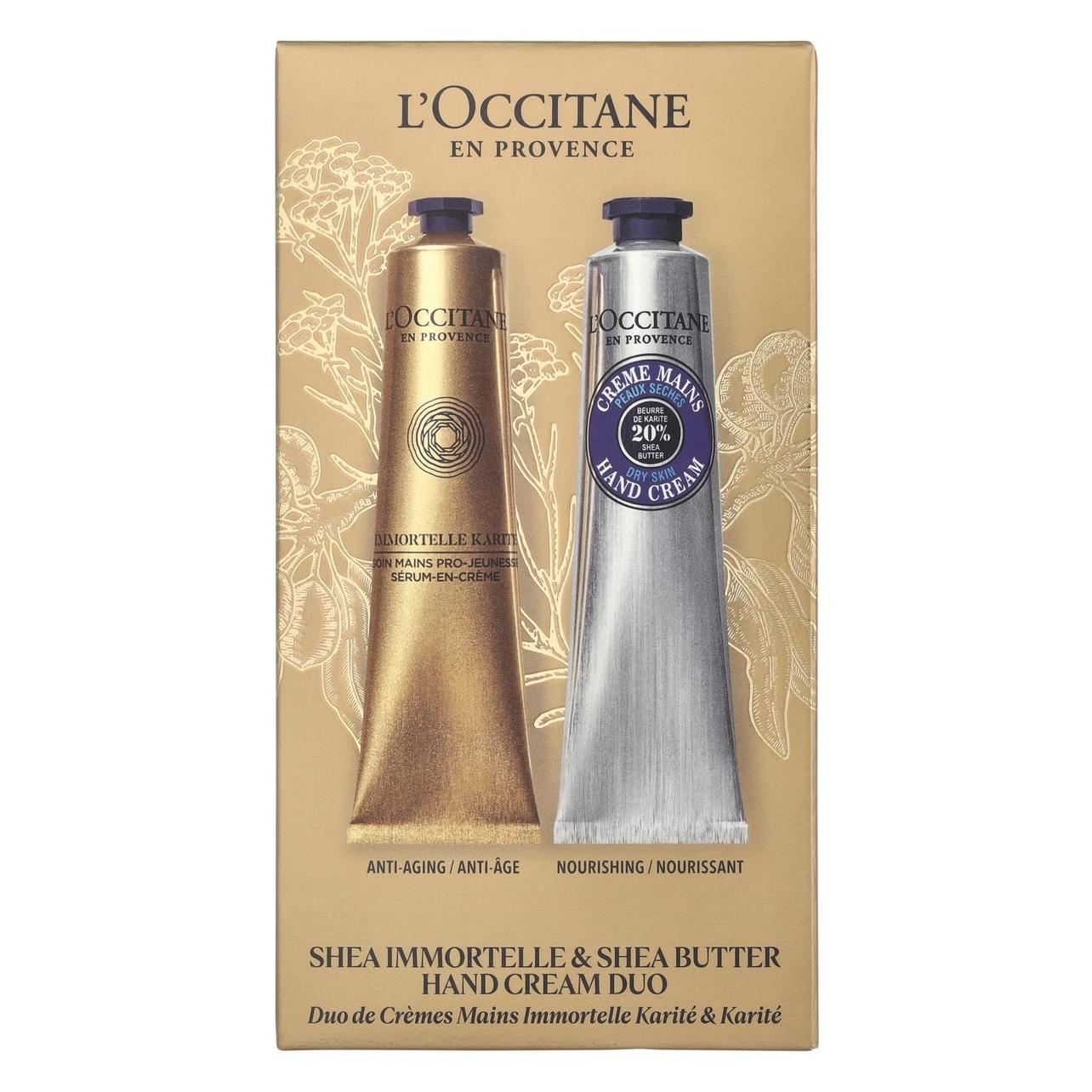 L'Occitane en Provence Handcrème Geschenkset 30ml Immortelle + 30ml Shea (Körperpflegeset) (56551031)