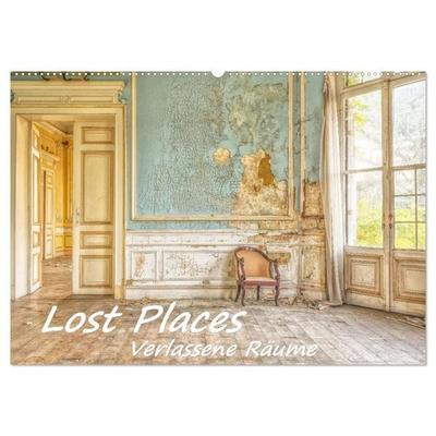 Lost Places - Verlassene Räume (Wandkalender 2027 DIN A2 quer), CALVENDO Monatskalender