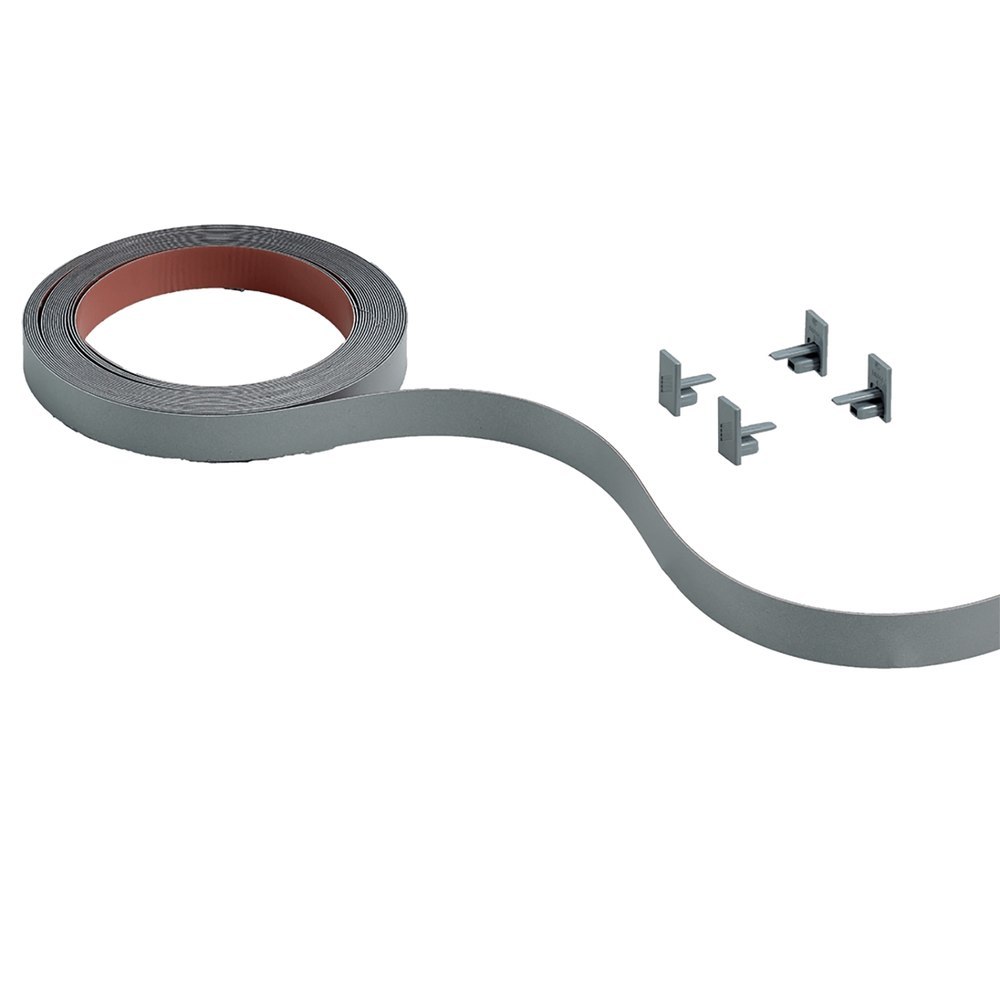 Hettich Profilset-Dekorprofil SlideLine M, kürzbar, Länge 4000mm, Profilhöhe 18mm 9209278