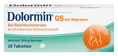 Kenvue Germany GmbH (OTC) DOLORMIN GS mit Naproxen Tabletten 20 St 02782780