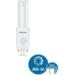 PHILIPS CorePro LED PLC 6,5W wie 18W 806–845lm 3CCT 3000–6500K G24q-2 4-Pin EVG