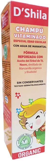 D Shila Champô Vitaminado Especial Idade Escolar 1000 ml