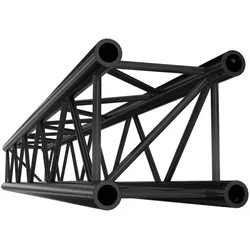 Milos Pro-30 Square P Truss - Straight QTB2500 - 2500 mm - black - P