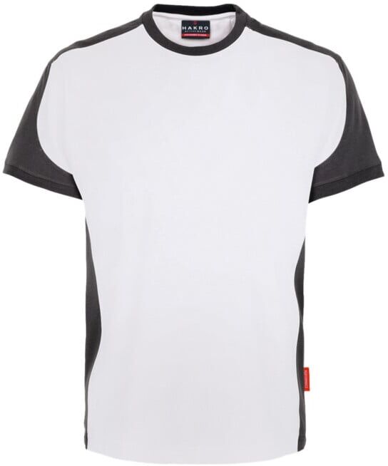Hakro T-shirt Contrast Performance, blanc, taille unisexe : S (290-001/S)