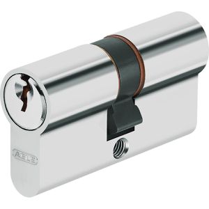 Abus Schließzylinder C83N, mit 3 Schlüsseln, 30/45 mm, verschiedenschließend