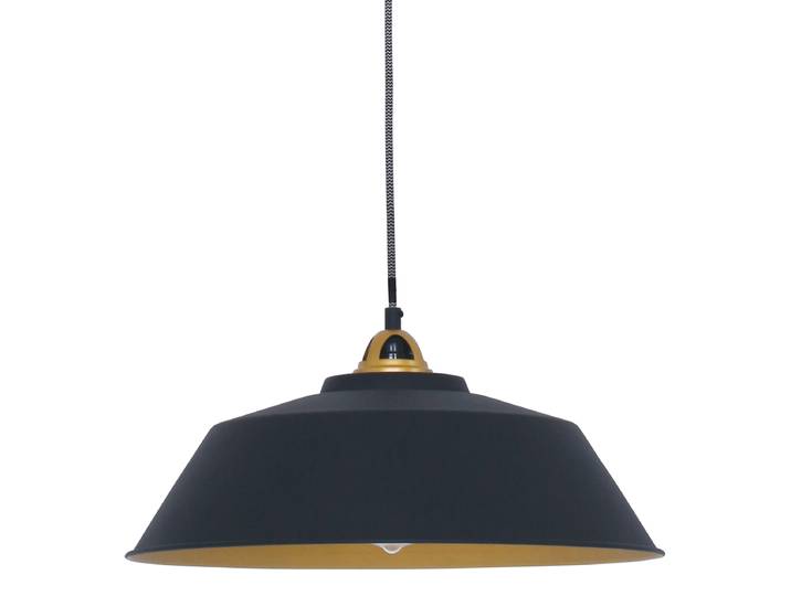 Hängeleuchte - schwarz - Nove - kunststoff metall - Ø 42cm - E27 - 1318ZW - Mexlite