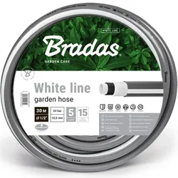 5 Lagig Schlauch 1/2" 30m Gartenschlauch Wasserschlauch WHITE LINE BRADAS WWL1/230