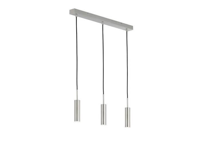 Schöner Wohnen Led-Hängeleuchte Stina, Nickelfarben, Metall, 6x70 cm, Lampen & Leuchten, Innenbeleuchtung, Hängeleuchten, Pendelleuchten