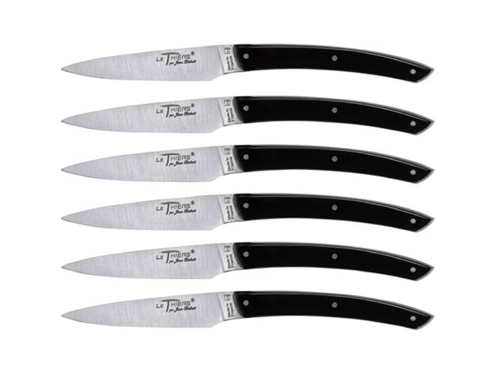 Laguiole Jean Dubost Messer Set 6 TLG., Acrylic Black