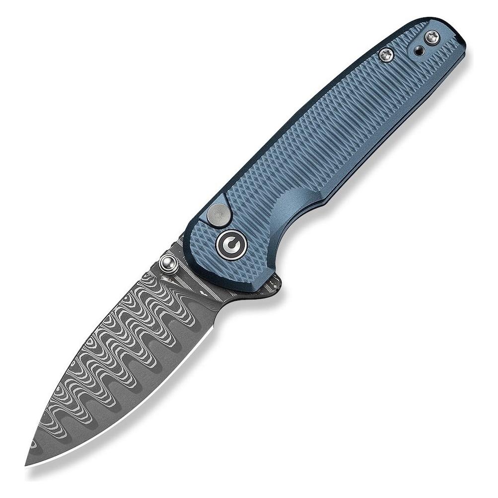 Civivi Messer Mini Shakan Damascus Blau (C20052F-DS1)