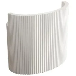 Empfangstheke, kleine Bartheke, ideal für Schönheitsstudio, Arbeitsräume und Rezeption, Weiß 100×60×100cm【XSTW B100】