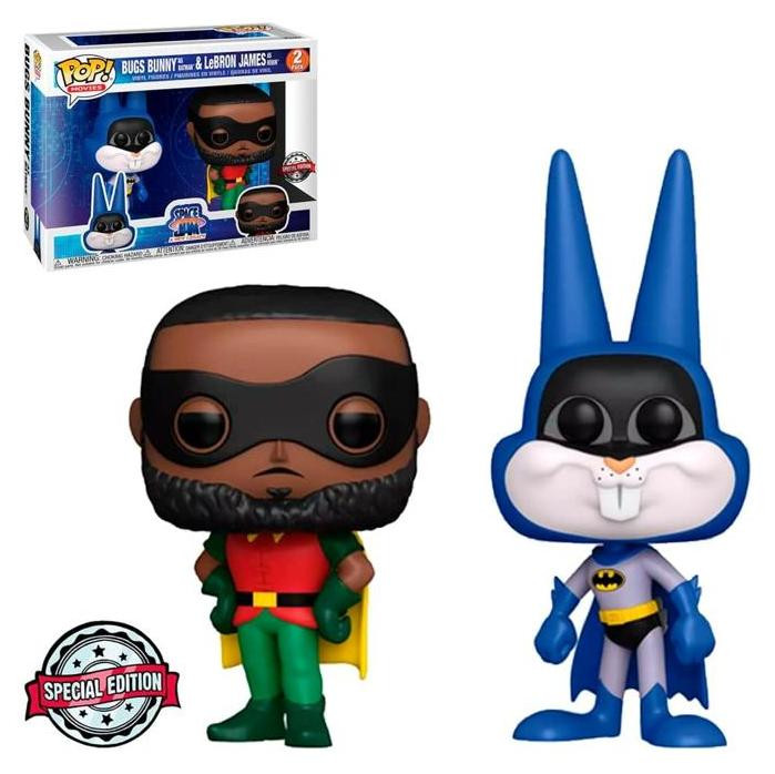 Funko Pop! Space Jam 2 Bugs Bunny & LeBron James Speciale Editie 2-pack Vinyl Figuur