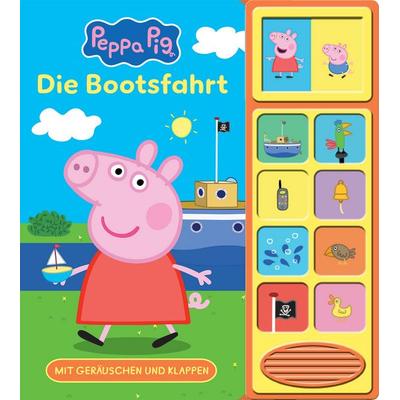 Peppa Pig - Die Bootsfahrt - Klappen-Geräusche-Buch mit 10 Sounds - Pappbilderbuch - Peppa Wutz, Gebundene Ausgabe von , Phoenix International